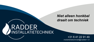RADDER INSTALLATIETECHNIEK | Niet alleen honkbal draait om techniek