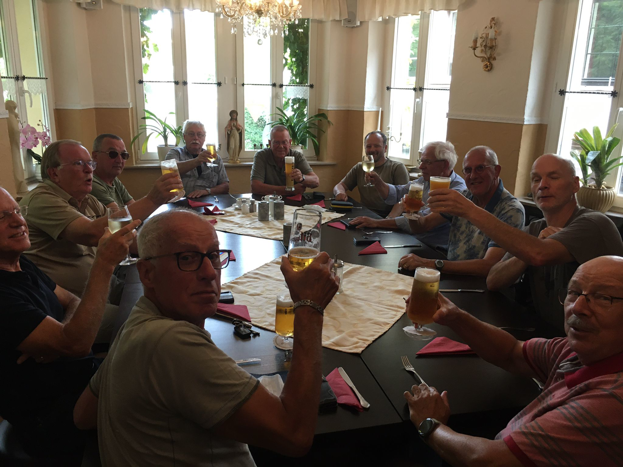 En de sfeer zat er goed in!