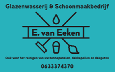 E. van Eeken Glazenwasserij en Schoonmaakbedrijf