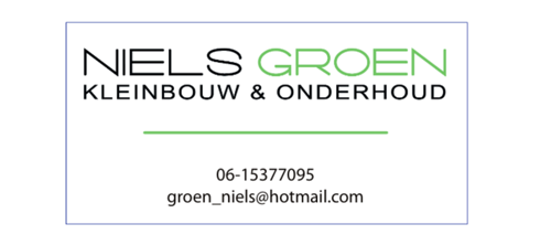Niels Groen kleinbouw & onderhoud