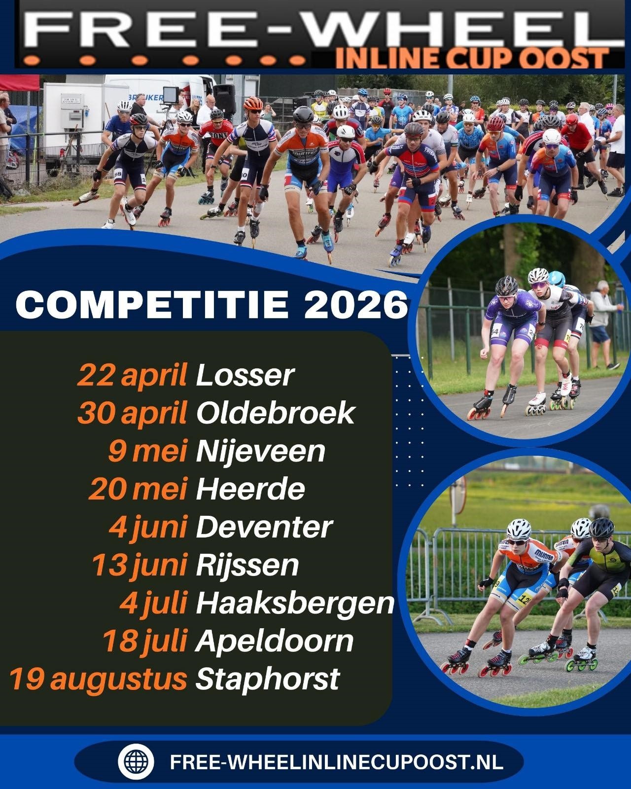 Free wheel competitie