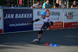 ECC W3 - slalommen, rit in lijn en puntenkoers