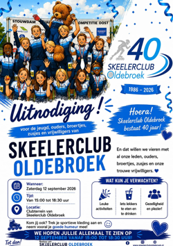Eindfeest 40 Jaar Skeelerclub Oldebroek